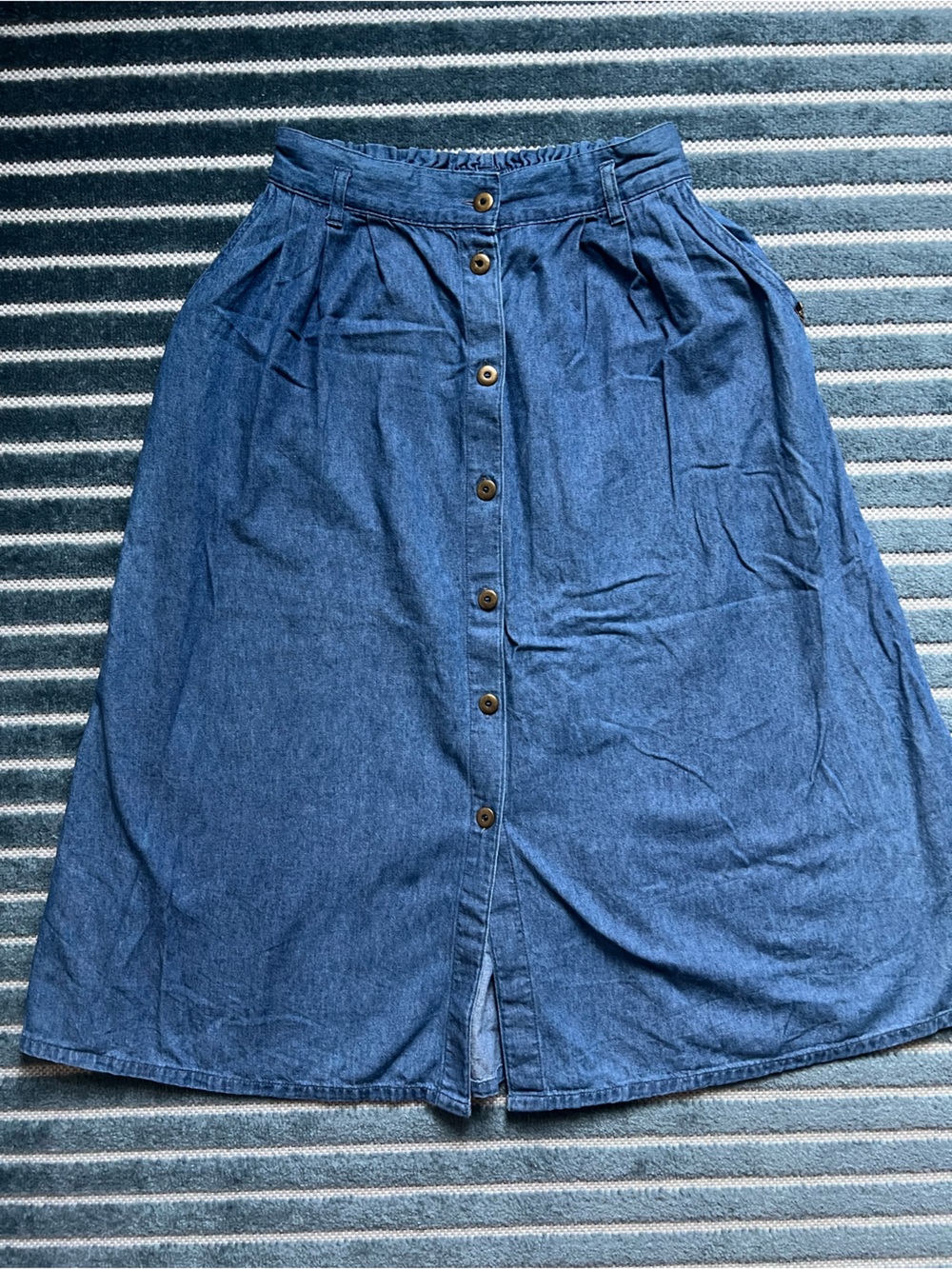 Vintage Cherokee Denim Skirt/size 12